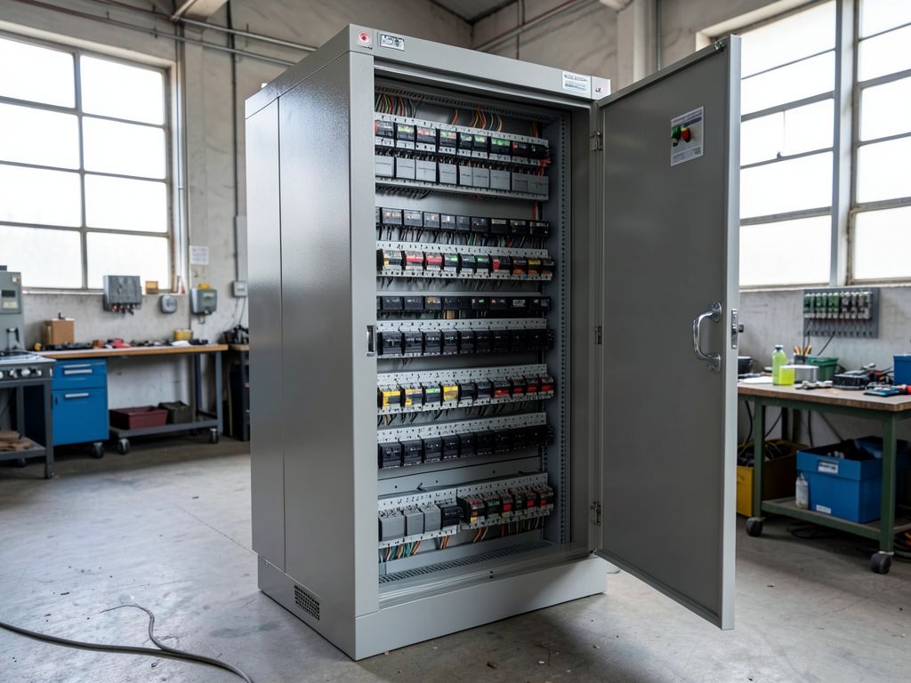 Demo — Schneider Electric distribution cabinet