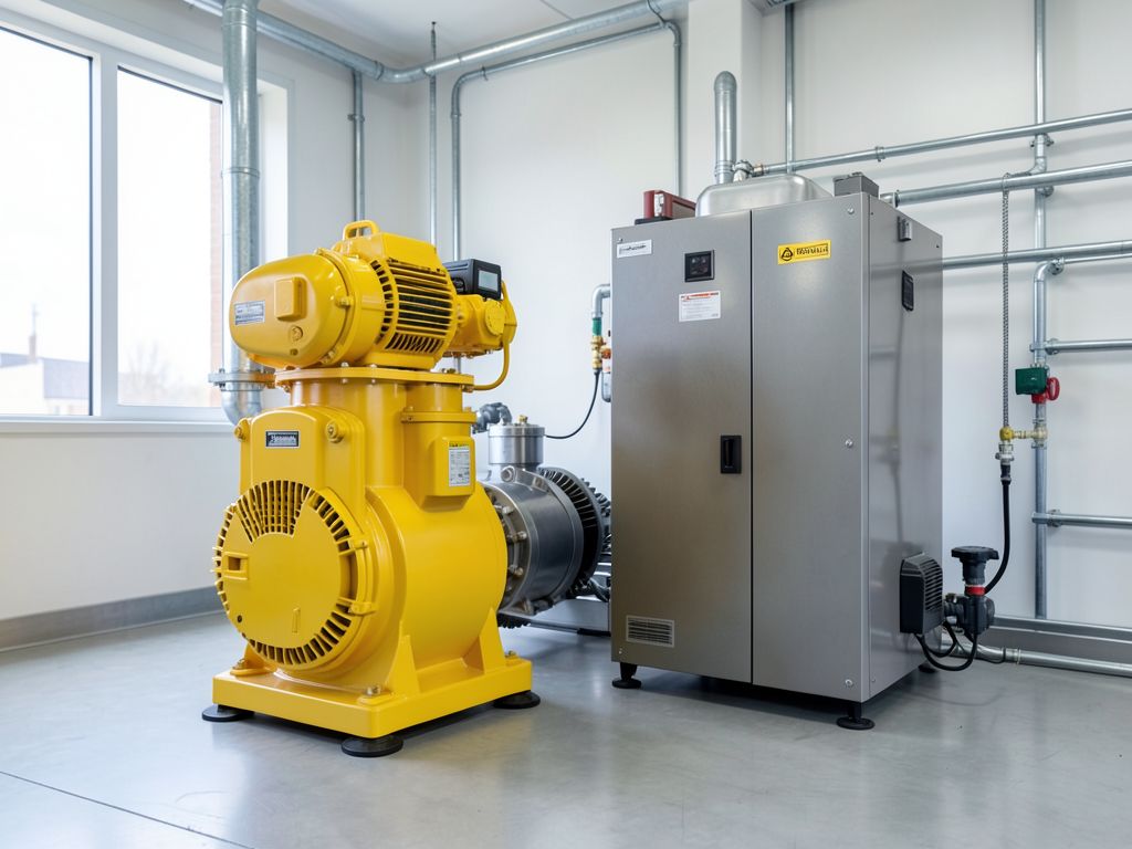 Demo — Kaeser 15 kW screw compressor package