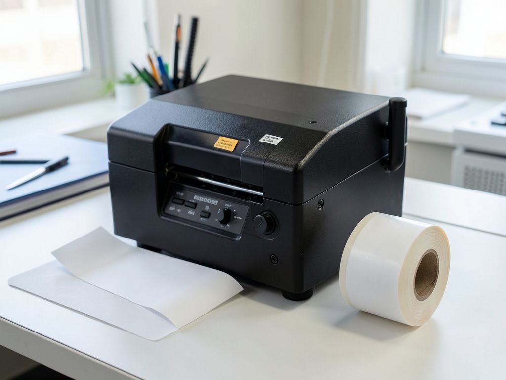 Demo — Zebra industrial label printer station