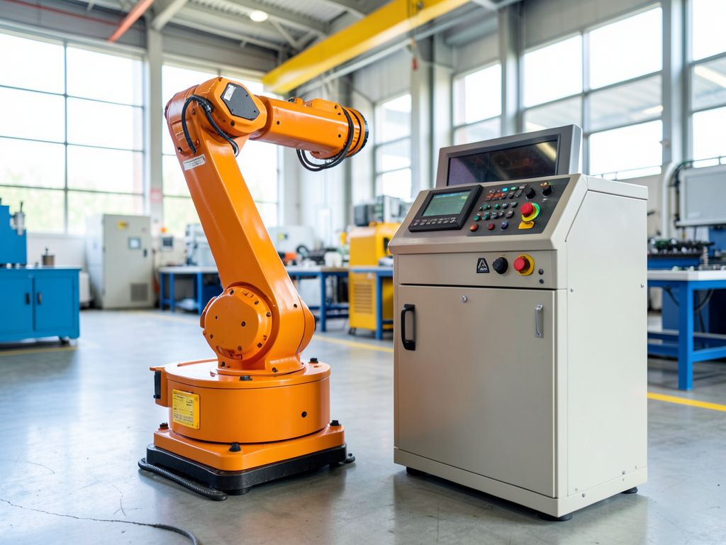 Demo — ABB IRB 1600 industrial robot with controller